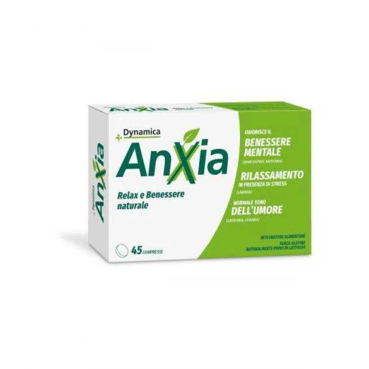 Dynamica Anxia Integratore per il Benessere Mentale 45 compresse Dynamica Anxia Integratore per il Benessere Mentale 45 compresse