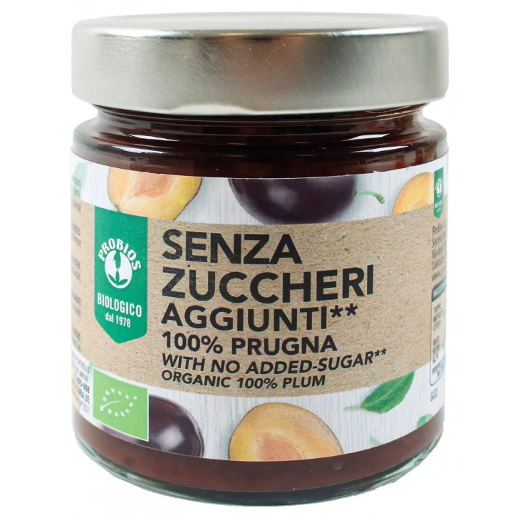 Probios Composta 100% Prugna Senza Zuccheri Aggiunti 215 g Probios Composta 100% Prugna Senza Zuccheri Aggiunti 215 g