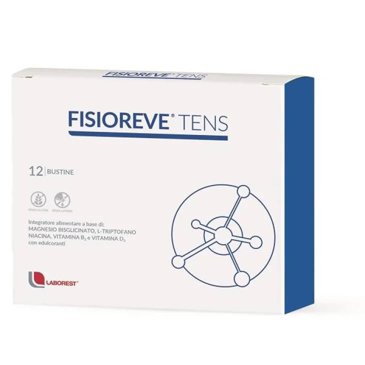 Fisioreve Tens Integratore di Magnesio e Vitamine 12 bustine Fisioreve Tens Integratore di Magnesio e Vitamine 12 bustine
