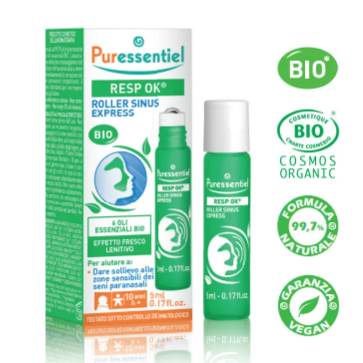 Puressentiel Roller Sinus Express Decongestionante Naso 5 ml Puressentiel Roller Sinus Express Decongestionante Naso 5 ml