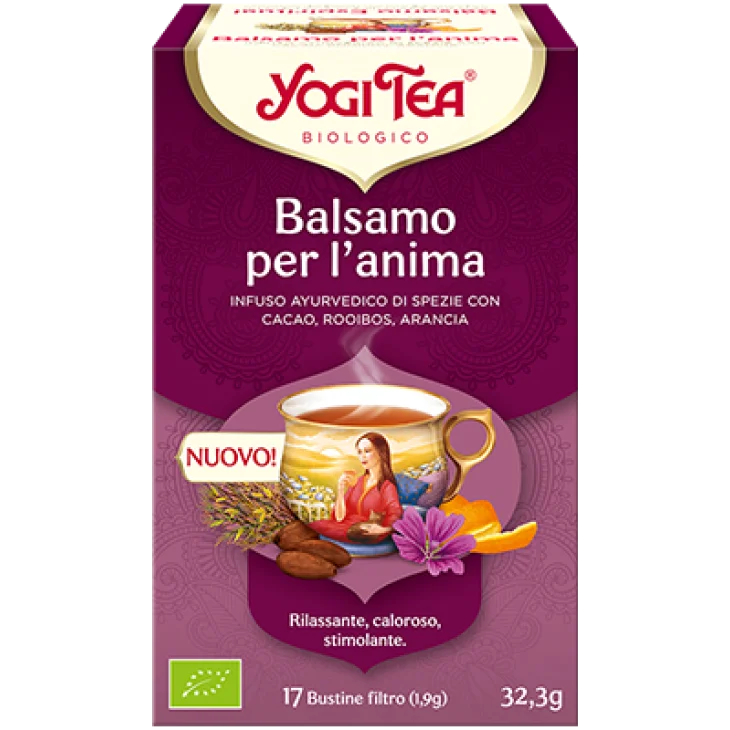 Yogi Tea Infuso Balsamo per l'anima Tisana Rilassante 32,3 g Yogi Tea Infuso Balsamo per l'anima Tisana Rilassante 32,3 g