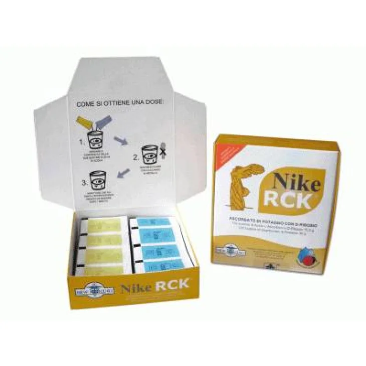 New Mercury Nike RCK Integratore Ascorbato di Potassio Antiossidante 200 buste