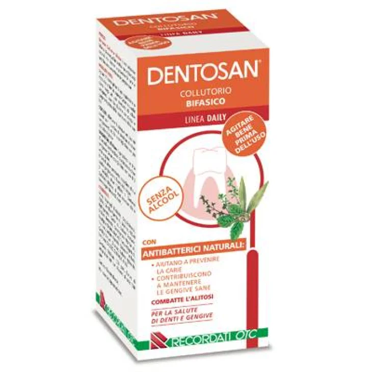 Dentosan Collutorio Bifasico con Antibatterico naturale 500 ml