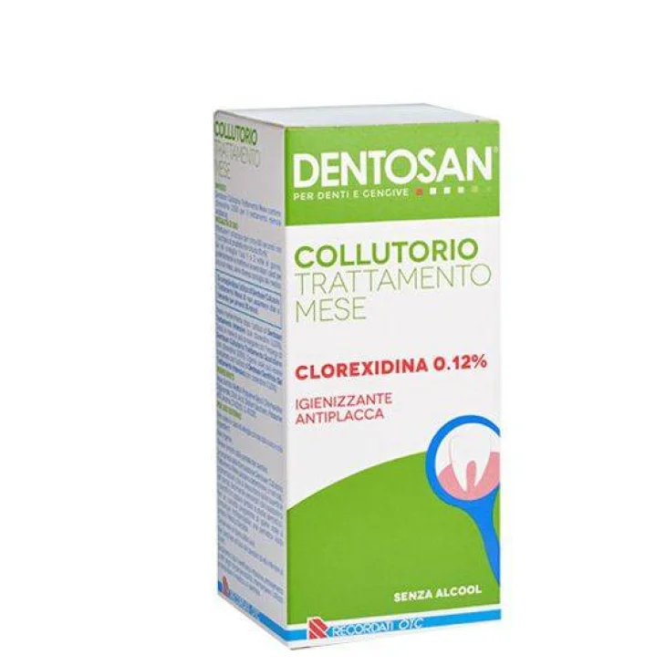 Dentosan Collutorio Trattamento Mese Igienizzante e Antiplacca 500 ml