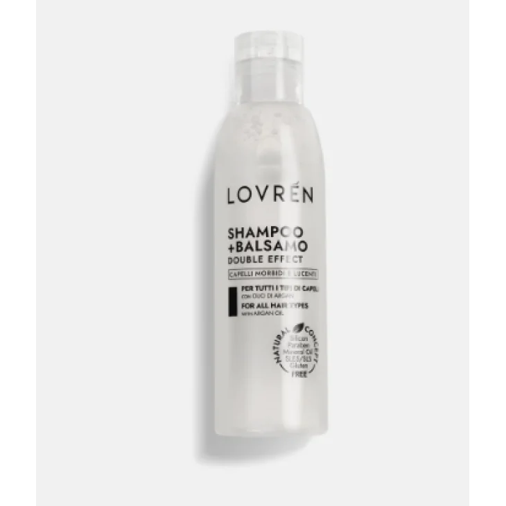 Lovren Shampoo+Balsamo Double Effect Capelli Morbidi e Lucenti 150 ml