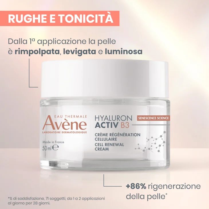 Av&egrave;ne Eau Thermale Hyaluron Activ B3 Crema Rigenerante Cellulare Antirughe 50 ml
