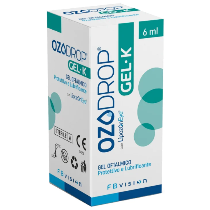 Ozodrop Gel Oftalmico K Protettivo Lubrificante 6 ml Ozodrop Gel Oftalmico K Protettivo Lubrificante 6 ml