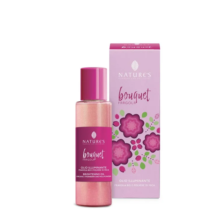 Nature's Bouquet Fragola Olio Illuminante Multiuso 100 ml Edizione Limitata Nature's Bouquet Fragola Olio Illuminante Multiuso 100 ml Edizione Limitata