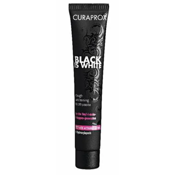 Curaprox Black is White Dentifricio Rinfrescante Anti-Macchie 90 ml Curaprox Black is White Dentifricio Rinfrescante Anti-Macchie 90 ml