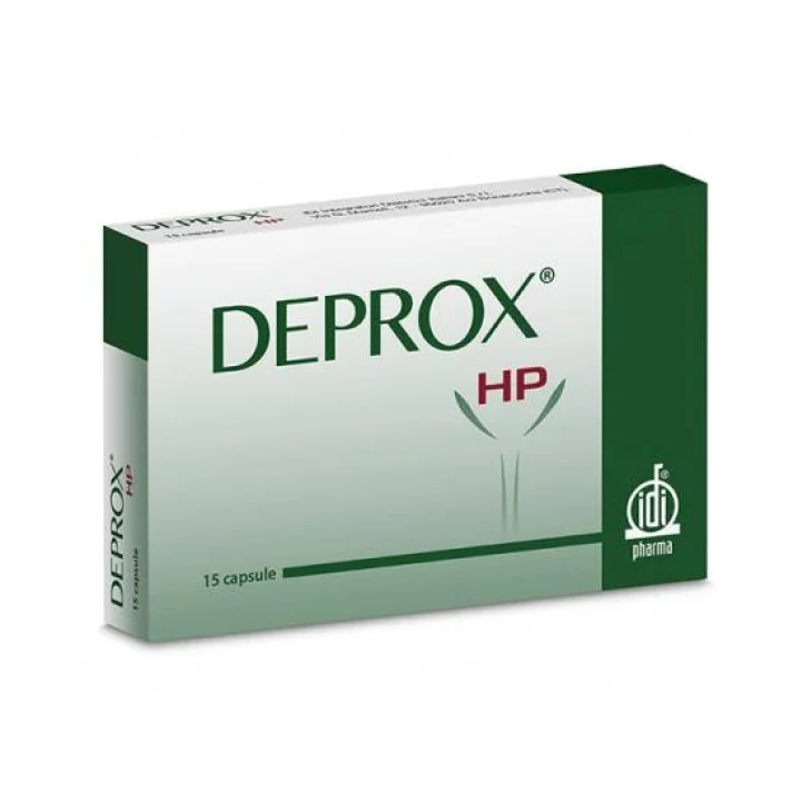 Deprox HP Integratore per Apparato Urogenitale 15 capsule Deprox HP Integratore per Apparato Urogenitale 15 capsule