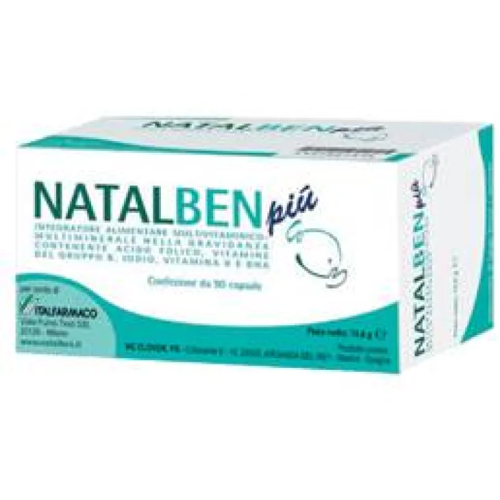 Natalben Pi&ugrave; Integratore per la Gravidanza 90 compresse
