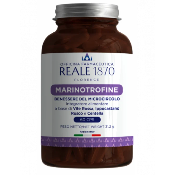Reale 1870 Marinotrofine Integratore per il Microcircolo 60 capsule Reale 1870 Marinotrofine Integratore per il Microcircolo 60 capsule