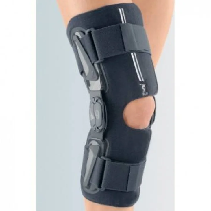 Stabimed Phylotek Ginocchiera armata con snodo Physioglide&reg; regolabile, aperta (Wrap) e corta Taglia XL