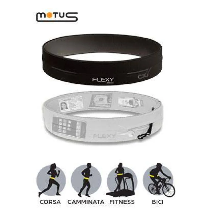 Motus Flexy Smart Belt Fascia elastica per sportivi 1 Pezzo - Taglia: M Motus Flexy Smart Belt Fascia elastica per sportivi 1 Pezzo - Taglia: M
