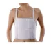 Orione 3099 Fascia Toracica con Bretelle H. Cm 27 Unisex Colore Bianco - Taglia: L