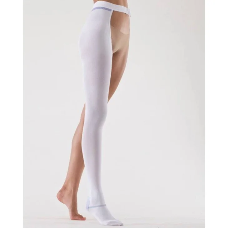 Varisan A.T.E 18 mmHg Monocollant Ambidestro AGT P I Calza Antitrombo Cotone Bianco 1pezzo - Taglia: XS Varisan A.T.E 18 mmHg Monocollant Ambidestro AGT P I Calza Antitrombo Cotone Bianco 1pezzo - Taglia: XS