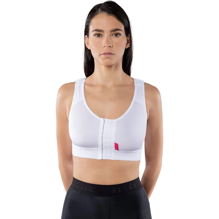 Revèe Bra Julie Reggiseno Post-Operatorio Bianco - Taglia: L Revèe Bra Julie Reggiseno Post-Operatorio Bianco - Taglia: L