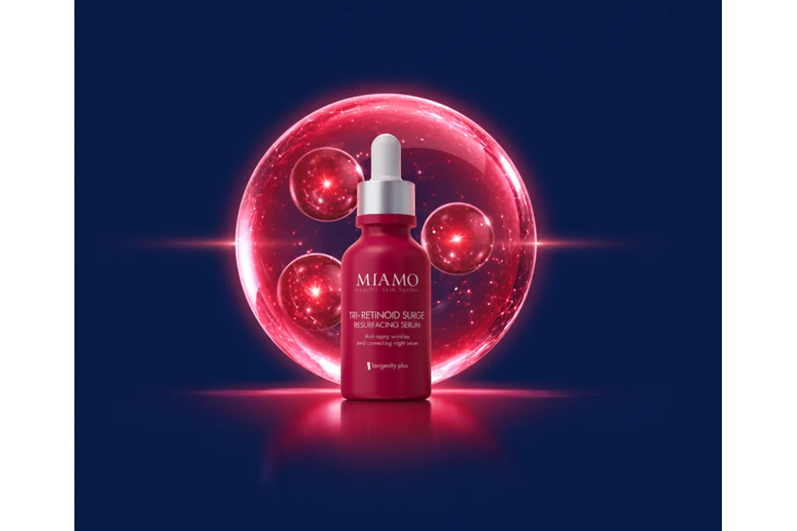 Miamo presenta Tri-Retinoid Surge Resurfacing Serum Miamo presenta Tri-Retinoid Surge Resurfacing Serum