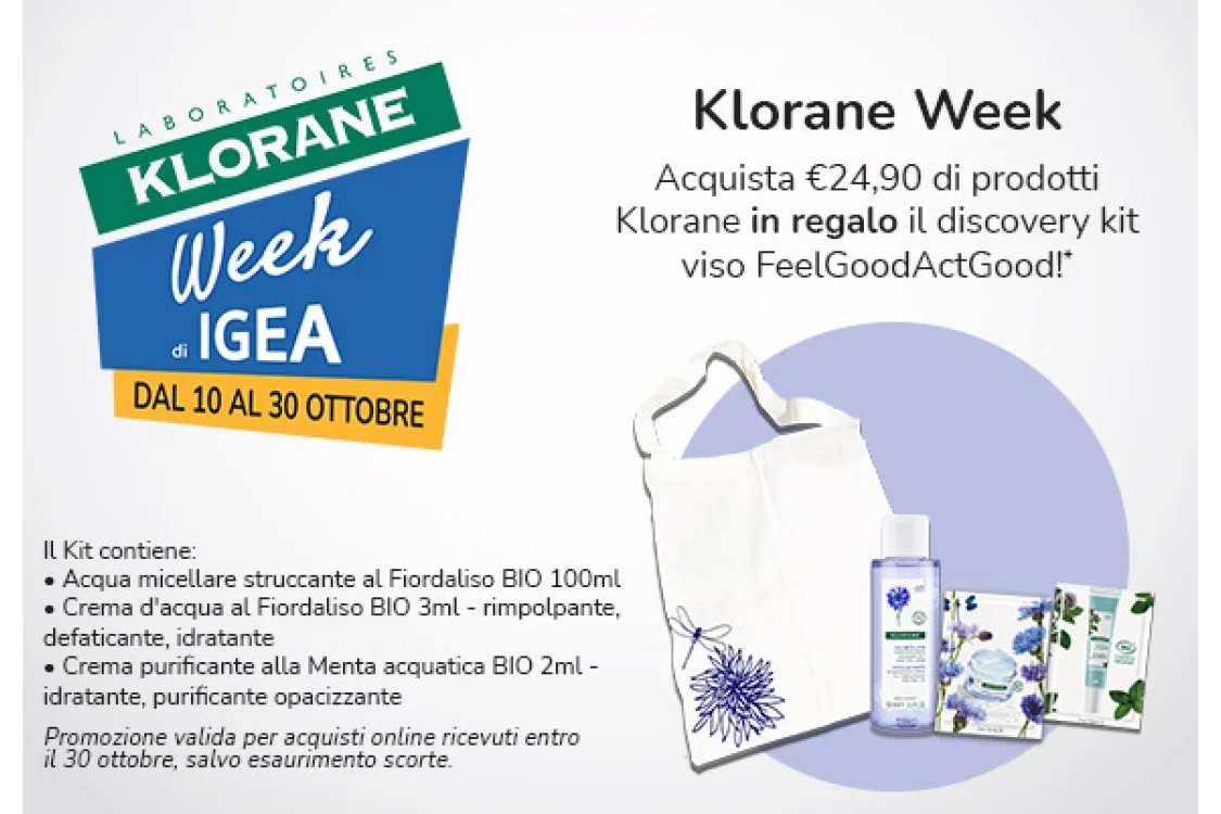 Klorane Week Igea Klorane Week Igea