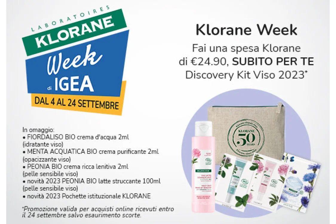 Klorane Week Igea Klorane Week Igea