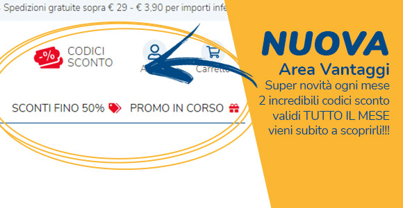 Nuova area vantaggi