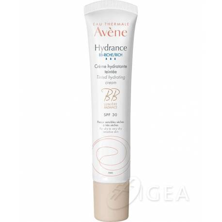 avene hydrance crema colorata