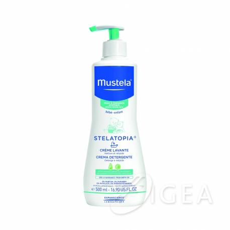 mustela stelatopia crema detergente